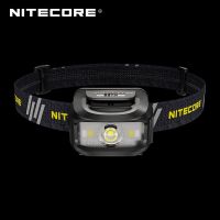 NU35 NITECORE สามแหล่งกำเนิดแสงชาร์จไฟได้สองพลังไฮบริดทำงานเข้ากันได้กับแบตเตอรี่ AAA แบบเปลี่ยนได้