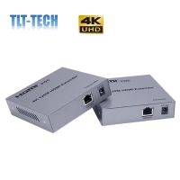 POC 4K HDMI Extender 120M Over RJ45 Ethernet Cat5e Cat6 Cat 6 6a Network Cable Extension TX RX Transmitter Receiver TV Loop-out