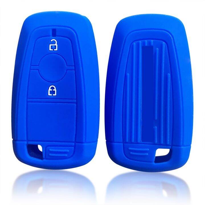 ™ↂ Silicone Key Holder For Ford Ranger Raptor Pickup Car Key Cover Case