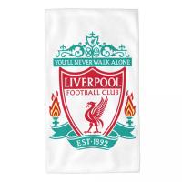 ผ้าขนหนู แบบนิ่ม ดูดซับน้ําได้ดี ลายโลโก้ Liverpool Football Club อเนกประสงค์ สําหรับห้องน้ํา e