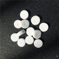 100piecesLot White Foam Ear Stud Pad Shock Absorbing Gasket Earring Accessories Silver Needle Prevents Bending Mats JF5