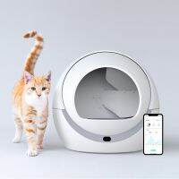 【YF】 Fully Enclosed Cat Litter Box Smart Automatic Cats Cleaning Toilets Splash-proof Deodorizing Kitty Sand Pet Poop Tray Supply