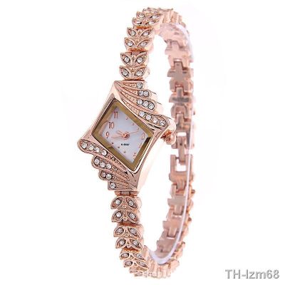 ⌚ Han edition personality fashion quartz watch point diamond drill alloy bracelets table