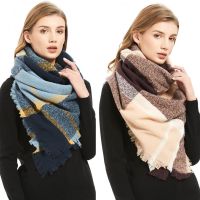 【Miki Xinyuan】 AutumnWomen Scarf Squarglong Shawl Bandana Neck Warmer Blanket