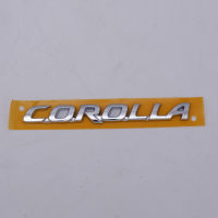 โลโก้ COROLLA ท้าย ตัวอักษรโตโยต้า ของแท้ เบิกศูนย์ สีโครเมี่ยม