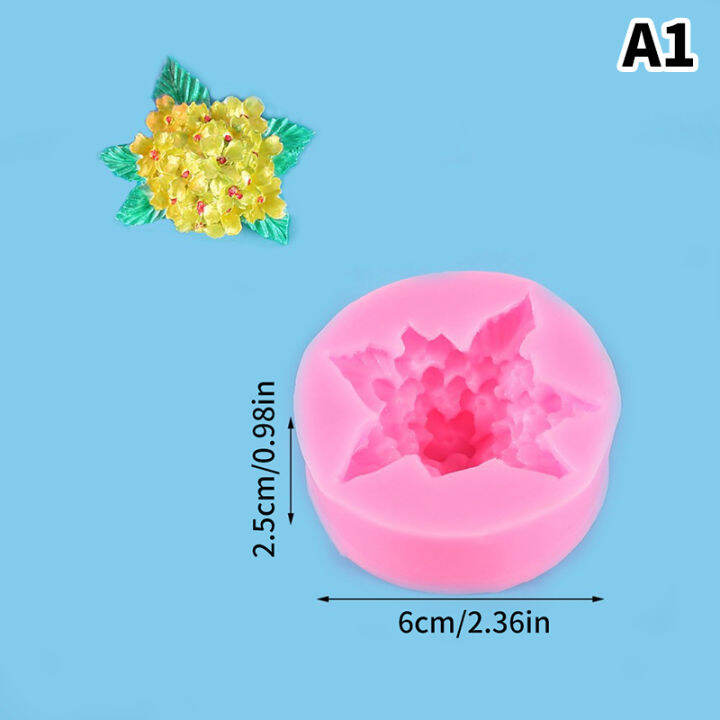 jiang-แม่พิมพ์เค้กซิลิโคนรูปดอกไม้แม่พิมพ์ฟองดองสบู่ฟองดองคัพเค้กเยลลี่ลูกอมอุปกรณ์ตกแต่งขนมอบ