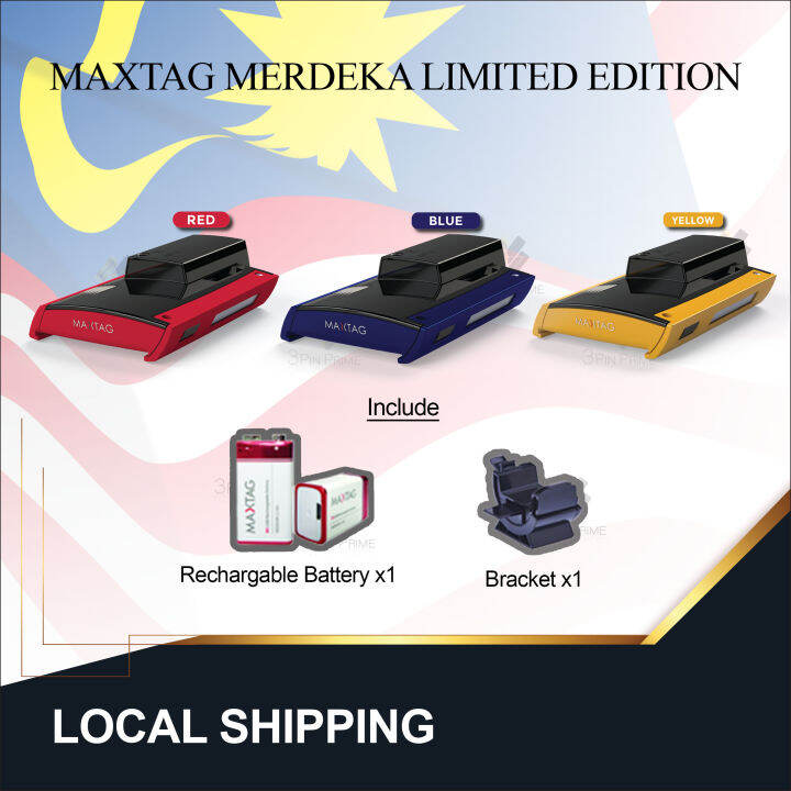 Original Smart Max Tag Toll Accessories Merdeka Limited Edition