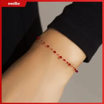 Shop Red Blood Drops Bracelet with great discounts and prices