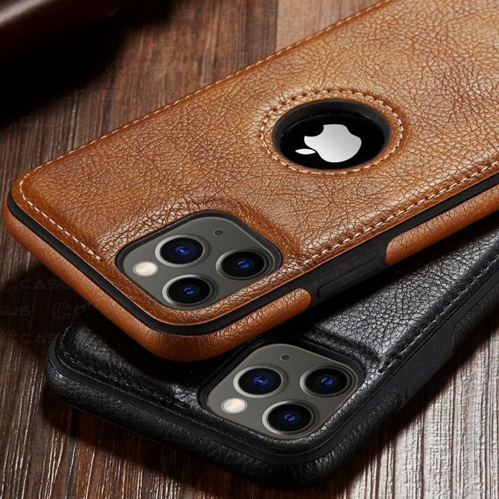 ultra-thin-slim-leather-phone-case-for-iphone-14-13-12-11-pro-max-xs-xr-x-se-7-8-plus-shockproof-bumper-soft-business-back-cover