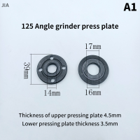 JIA เครื่องเจียร125 150เหล็กแท้สำหรับเปลี่ยนอุปกรณ์เสริมเครื่องเจียร