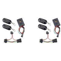 【LZ】❒  2x e-bike sistema de alarme 36v 48v 60v 72v com interruptor duplo para bicicleta elétrica motocicleta scooter brushless controlador