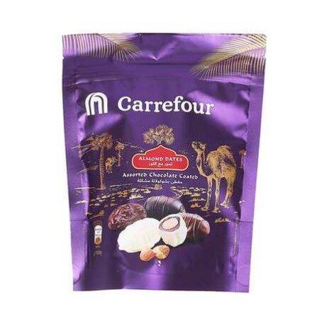 HOT P5S1E Carrefour Almond Dates Chocolate 100g | Lazada PH