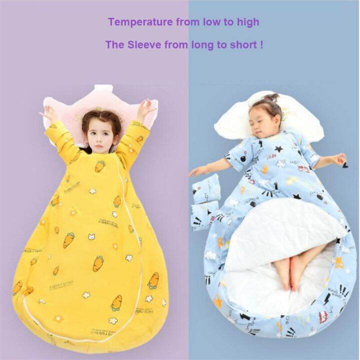 four-seasons-round-bottom-new-baby-sleepsack-removable-sleeve-boys-sleep-sack-girls-baby-kids-childrens-sleeping-bags