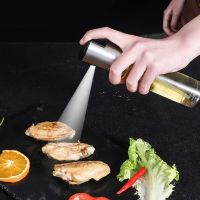 ┋▩ Barbecue Spray Glass Bottle Olive Oil Kitchen Spray Sprayer Bottle Barbecue Kitchenware Cutlery Dressing Pot Kitchen Gadgets