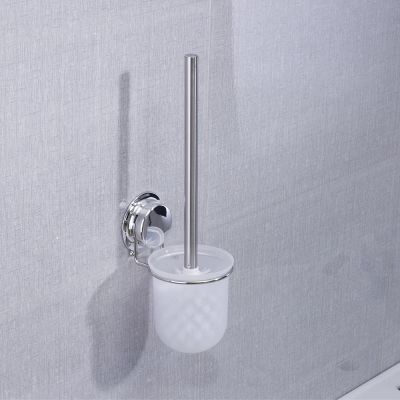 ❂﹍ Szczotka do wc uchwyt ścienny montowana na przyssawkę czyszczenie łazienki uchwyt uchwyt z plastikowy kubek