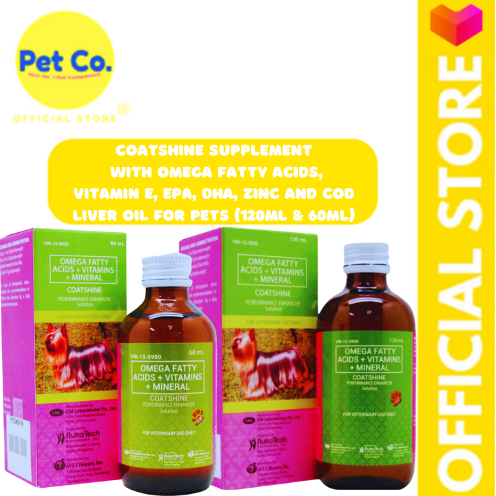 COATSHINE FOR DOGS AND CATS 60ML&120ML SET 0F 2 Lazada PH