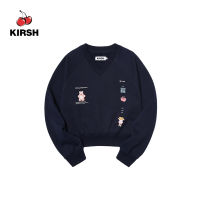 [KIRSH] WITTY BUNNY V-NECK SWEATSHIRT |22AW |TH