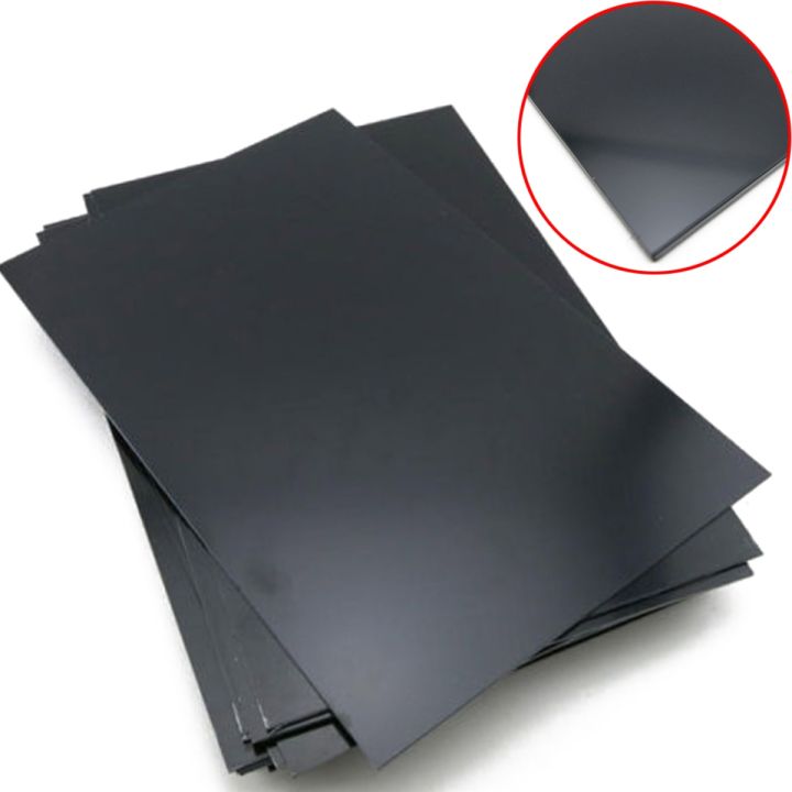 1pcs-new-0-5mm-thickness-durable-black-abs-styrene-plastic-flat-sheet-plate-electrical-connectors