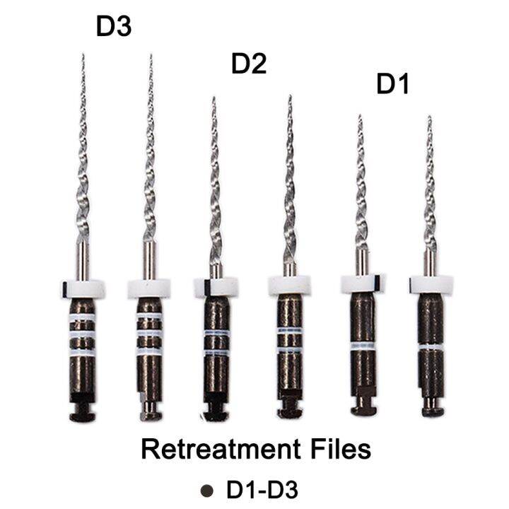 Deatal D1 D2 D3 Endodontic Retreatment Files Niti Super D Rotary Files ...