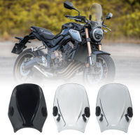 สำหรับฮอนด้า CB650R CB 650 R CB 650R CB650 R Cb650r รถจักรยานยนต์ ABS กระจกกระจก Viser VIsor คู่ฟองหน้าจอ