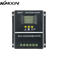 KKmoon ระบบสร้างกำลังไฟฟ้าจอ LCD ตัวควบคุมเซลล์แสงอาทิตย์แบบระบบกริด,ระบบระบุแรงดันไฟฟ้าอัตโนมัติระบบผลิตกระแสไฟฟ้าแบตเตอรี่ลิเธียมแบบชาร์จไฟได้