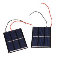 2 pcs 1.5V 400mA 80x60mm -Mini Power Solar Cells For Solar Panels - DIY Projects - Toys - Battery Charger