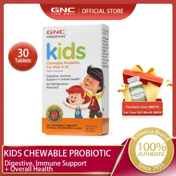 gnc probiotic complex chewable tablet