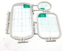 ][[ 3 Pcs Sewing Embroidery Machine Hoop Set Sewing Hoops For Brother Embroidery Machine 5AA8255