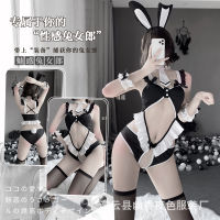 Spot parcel post Lin Linting New Sexy Lingerie Female Sexy Bunny Uniform Suit Wooden Ear Open Temptation 2484