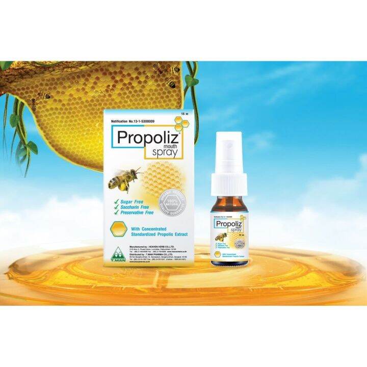 propoliz-spray-15ml-สเปรย์สำหรับช่องปากและลำคอ