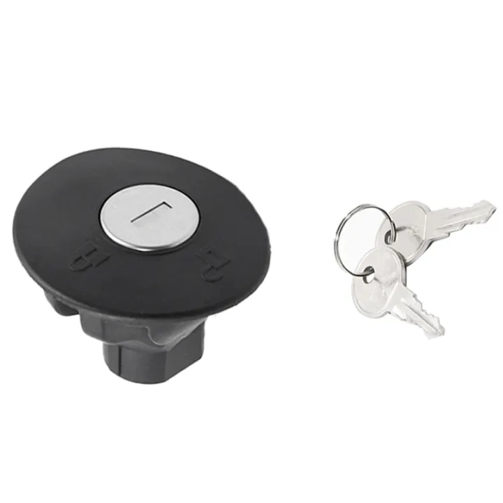 Locking Gas Fuel Tank Plug Cover Gas Cap W/2Keys for Ford Edge Escape for Lincoln MKZ Mercury