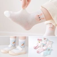 Hot Selling 5 Pairs Pink Blue Flower Knit Warm Childrens Socks For Girls Socks Kids Womens Medium Stockings Boys Scoks