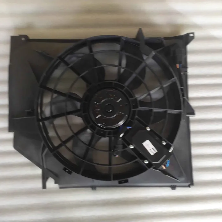 17117561757 For Radiator Condenser Cooling Fan Brushless Motor For BMW
