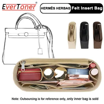 EverToner Felt Cloth Insert Bag Organizer For DIANE Bag,Handbag Makeup  Liner,Travel Inner Purse Portable Cosmetic Bags Shaper