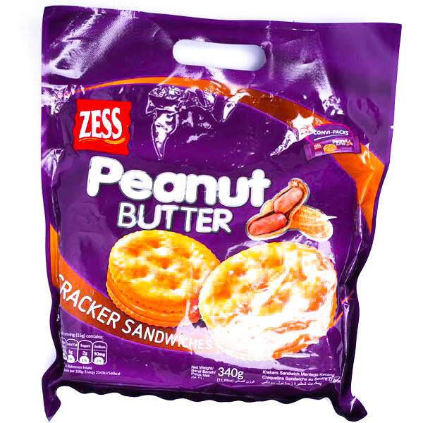 Zess Peanut Butter Cracker Sandwiches 340g Lazada PH