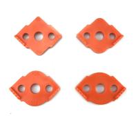 4Pcs Woodworking Router Corner Radius Templates Jig R5 to R40 Routing Curved Corners Milling Circular Radian