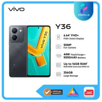vivo Y36-Extended RAM, 44W FlashCharge