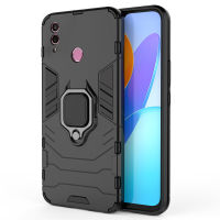 เคส Honor 10 Lite Case ชุดเกราะกันกระแทก Slim Rugged Hybrid Hard Plastic + Tpu Bracket Magnet 360 Ring Holder ฝาหลัง