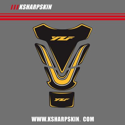 Fuel tank carbon fiber scratch-resistant stickers motorcycle stickers fish bone decals for YAMAHA YZF