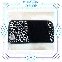 D-SHOP MUFADDAL ที่บังแดดรถยนต์สีดำและสีขาวเสือดาวสถานที่ซีดี