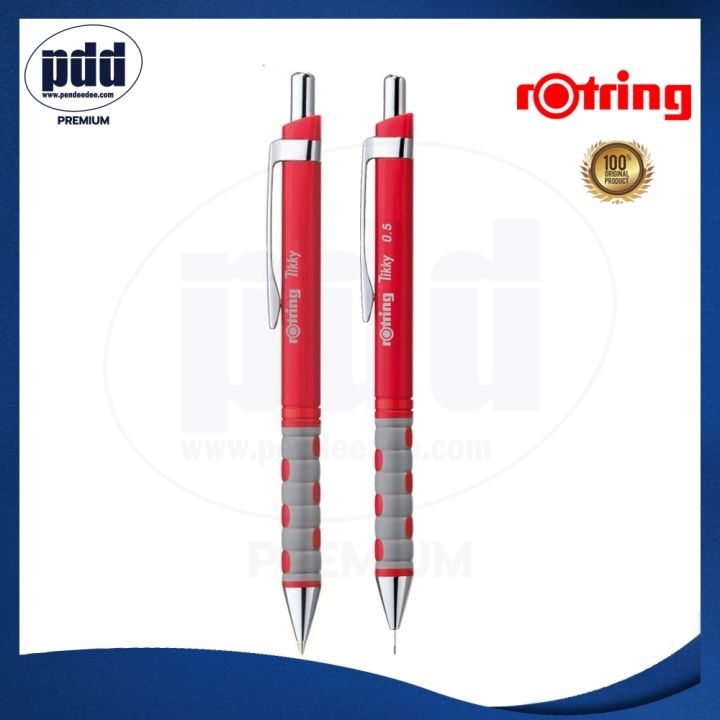 rotring-tikky-ชุดปากกาลูกลื่นรอตติ้ง-ติ๊กกี้-ดินสอกดรอตติ้ง-ติ๊กกี้-rotring-tikky-set-2-pcs-tikky-ballpoint-pen-and-tikky-mechanical-pencil-0-5-mm