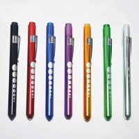 First Aid LED Pen Light Flashlight Torch Emergency Yellow Light Random Color