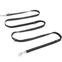 Nylon Dog Leash Multifunctional Anti Slip Reflective Dog Padded Handles for Outdoor Ropes Pet Strap Traction Leash