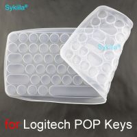 Keyboard Cover for Logitech POP Keys for Logi Wireless Mechanical Keyboard Silicone Protector Skin Case Accessories Basic Keyboards