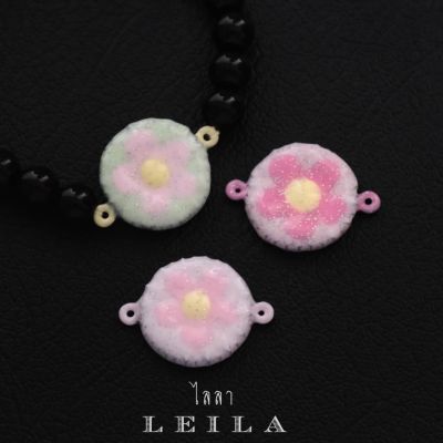 Leila Amulets ดอกสวรรค์ Baby Leila Collection 01 ห่วงข้าง (พร้อมกำไลหินฟรีตามรูป)
