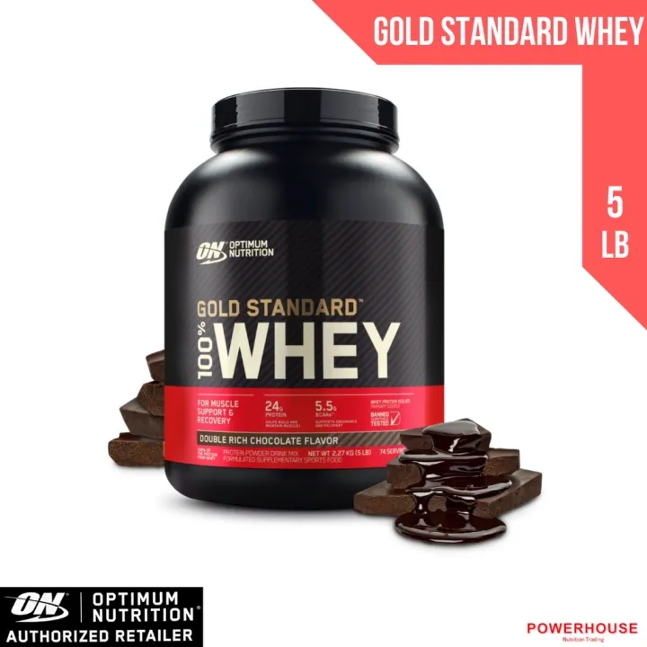 whey protein Optimum Nutrition Gold Standard Whey 5 lb [Whey Protein