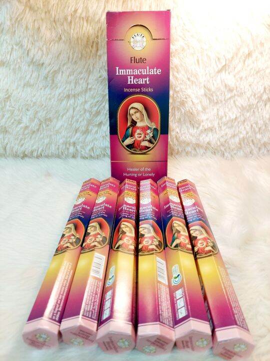 Flute Incense Pack Immaculate Heart (20 sticks) Lazada PH