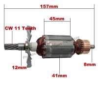 ฟรีแบริ่งและแปรงคาร์บอน!AC220-240V Armature Rotor สำหรับ MAKITA เครื่องขัด9218SB 9218PB 9218 SB 9218 PB