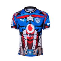 NRL เสื้อเจอร์ซีย์สำหรับเล่นรักบี้19 Bull Hero Edition S-3XL บูลส์ Hero เสื้อรักบี้