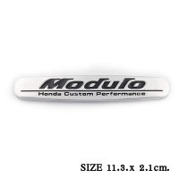 โลโก้ modo โมดู HONDA โลโก้ โลโก้ติดรถ โลโก้โลหะ 11.3 cm. x  2.1 cm.